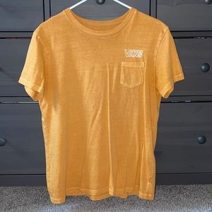 Women’s Vans Yellow Short Sleeve Tee